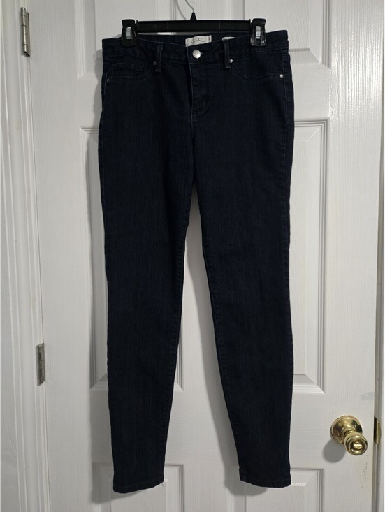 Jessica Simpson Denim - Jessica Simpson Kiss Me Super Skinny Jeans Womens Size 10 / 30 Dark Wash Stretch